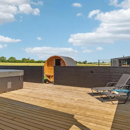 Casa De Lujo En Con Sauna Сasa de vacaciones Børkop